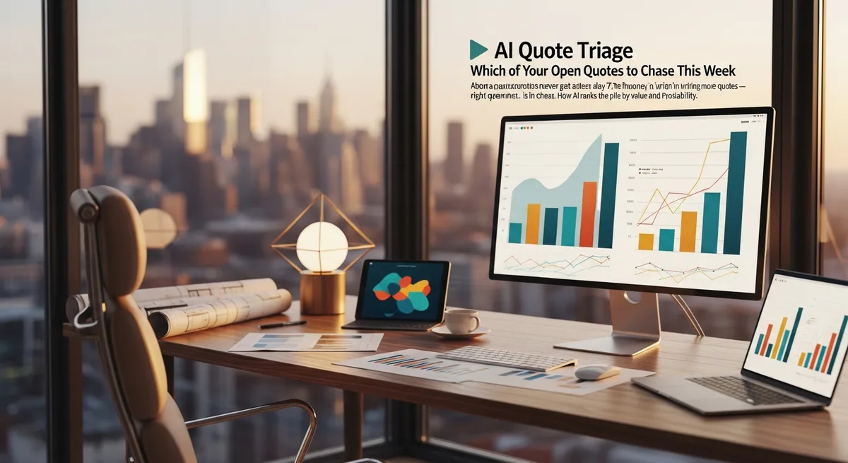 AI Quote Triage: Which of Your Open Quotes to Chase This Week, Level